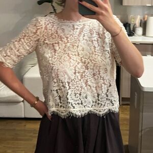Joie Lace Blouse